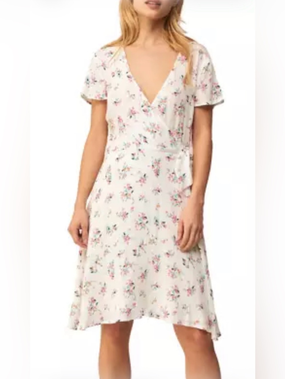 mbyM Distant Memories Janne Printed Dress – Reva Floral Print (Large)